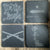 Four Handmade Slate Patriot III Coasters