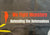 We Fight Monsters Defending the Defenseless 3x11.5” Bumper Sticker
