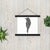 Word Sparrow Poster with Hangers