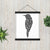 Word Sparrow Poster with Hangers
