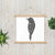 Word Sparrow Poster with Hangers