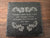 Four Slate We Fight Monsters Bible Verse Coasters