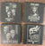 Four Slate Owen Army Coasters