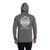 Whit Sparrow / Stay Vigilant Men/Women Thin Zip Hoodie