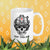 Stay Vigilant White glossy mug