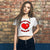 Service Work Saves Lives Women’s Crop Top Tee